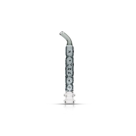 Embout buccal verre noir droit   bec 160mm Mighty/Crafty Storz & Bickel - 1