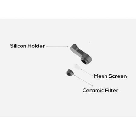 Detail embout infÃ©rieur buccal Ace Xvape - 1