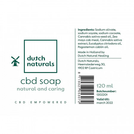 Savon au CBD 120ml - 100mg CIBDOL - 2