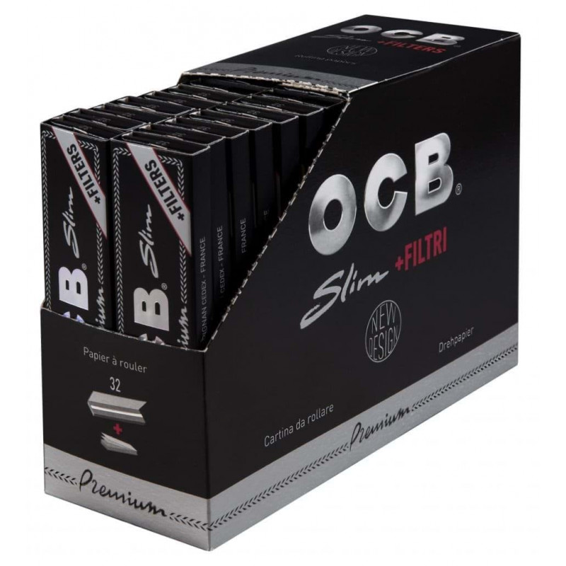 OCB Slim + tips x32