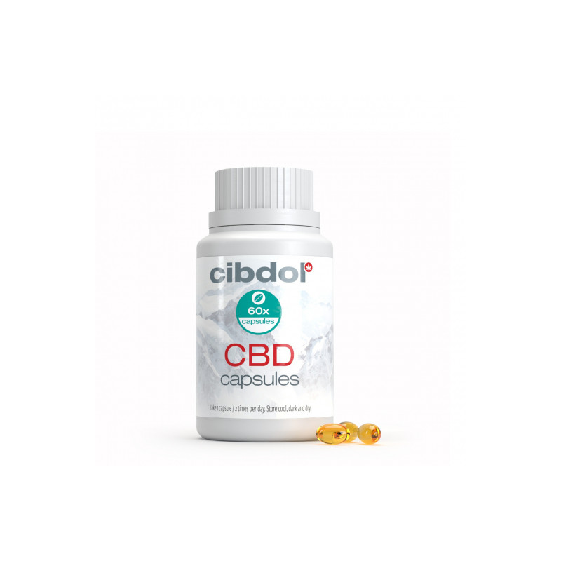 60 GÃ©lules Souples au CBD 30 % (50mg) CIBDOL - 1