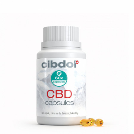 60 GÃ©lules Souples au CBD 30 % (50mg) CIBDOL - 1