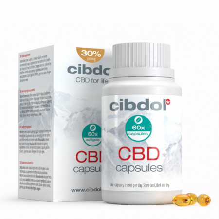 60 GÃ©lules Souples au CBD 30 % (50mg) CIBDOL - 2